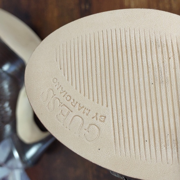 Guess by Marciano Leather Peep-toe Heels - Picture 13 of 16